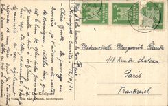 CPA Verlag von Kari jermische Berchtesgaden