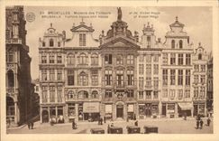 Casas de CPA Bruselas de los sastres y del Victor Hugo