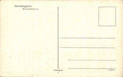 CPA Berchtesgaden Wimbachklamm