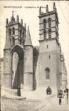 CPA Montpellier Cathedrale St Pierre