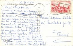 CPA Casablanca Eglise du Sacre Coeur