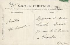 CPA Saint Cloud the Bridge Panorama of the City Drunk