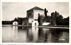 CPA Marrakech Le pavillon du Bassin de la Menara
