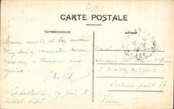 CPA Maroc Casablanca Deux Voiliers a la Cote