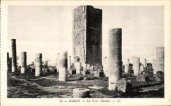 CPA Rabat La Tour Hassan Maroc