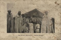 CPA Moroccan Douar Balad Medjad Morocco