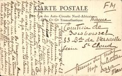 CPA Taza Entrance of the City and the Morocco Walls