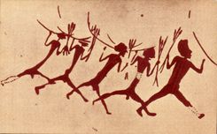 CPSM Falange Formada Geordneter Stosstrupp Formation en phalange