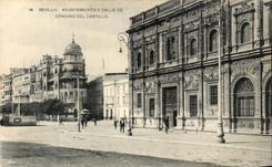 CPA Sevilla Ayuntamiento Fixes De Canovas Del Castillo