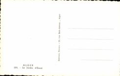 CPA Argel la prueba del jardin