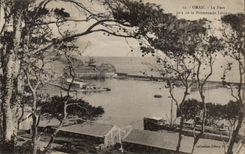 CPA Oran the Port taken of the Letaug Walk