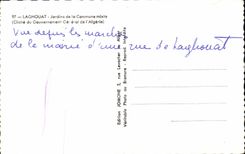 CPA Laghouat Jardins de la Commune mixte