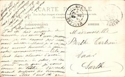 CPA Oran Minaret an old mosque