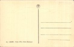 El paladar de CPA Argel sea Moorish de la sala de estar