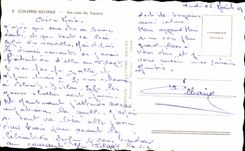 CPA Colomb Bechar Un coin du Square