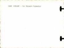 CPA Oran the Lyautey Public garden