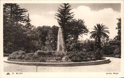 CPA Blida Jardin Bizot