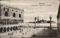 CPA Venezia Piazzetta E Insulated di S Giorgio