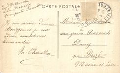 CPA Quimperle Reprocesses Sacring Heart View Cows