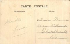 CPA La Celle Guenand Place de l Eglise