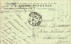 Azul de la cria de Thierry Ancien del castillo de CPA