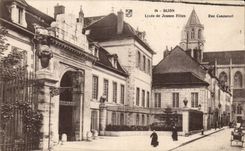 CPA Dijon Lycee de Jeunes Filles Rue Condorcet