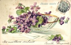 Fantaisie Fleurs Bonne Annee