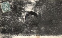 CPA Foret de St Leu Le Pont du Diable