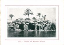 Caascade de CPA Niza de los nuevos jardines