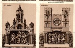 CPA Ecce Jesus couronne d epines Lourdes