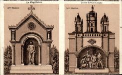 CPA La Flagellation Jesus Devant Caiphe Lourdes