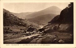 CPA Bussang La ROute Du Col Et Le Drumont