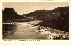 CPA Epinal Le BArrage Depuis LE Musee