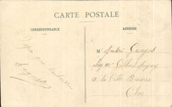 CPA Dijon Quartier Delaborde 8eme escadron du Train Militaria