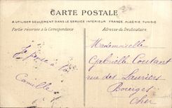 Viejos campos de la lavanda de la lavanderia automAtica de CPA Normandia Caen