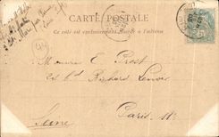 CPA Gourmalon Effect of waves