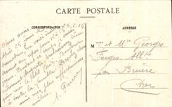 CPA en las cAscaras de la Mosa 105 del alemAn Militaria