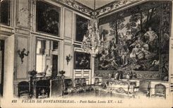 CPA Palais De Fontainebleau Petit Salon Louis XV