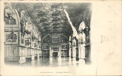 CPA Fontainebleau Galerie Henri II