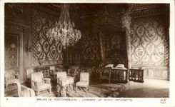 CPA Palais De Fontainebleau Chambre De Marie Antoinette
