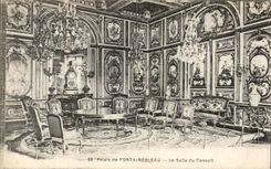 CPA Palais de Fontainebleau La Salle du Consoil