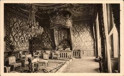 CPA La Douce France Palais De Fontainebleau Chambredes Imperatrices