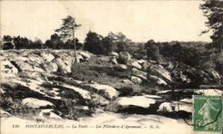 CPA Fontainebleau La Foret Les Platrieres d apremont 