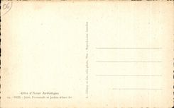 CPA Cote d Azur Artistique Nice Jetee Promenade et Jardins Albert