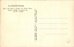 CPA La Douce France De Nice a Sospel par Peira Cava Turini Route en lacets du col de l Orme