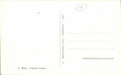 Chruche ruso ruso Rusia Niza de la iglesia de CPA