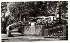 CPA Nice L escalier d acces au donjon et l inscription provenant de l ancienne porte de Turin demolie en 1848