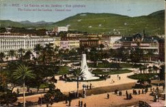 CPA Niza el casino y los jardines ven el casino y los jardines generales