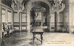 CPA Palais de Fontainebleau Salon des Aides de Camp