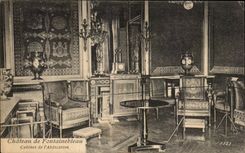 CPA Chateau de Fontainebleau cabinet de I Abdication 